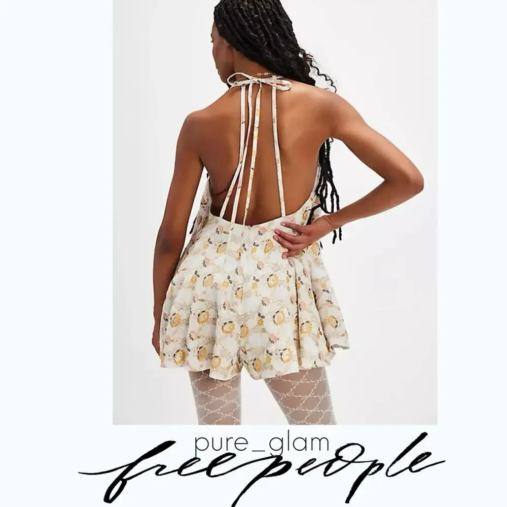 Free People floral romper
